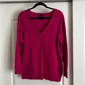Lane Bryant Plunging V Neck Sweater 18/20